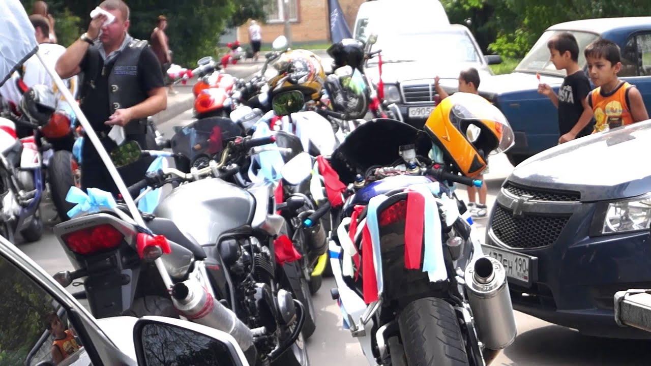 Байкерская свадьба-сборы жениха