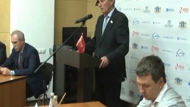 Видеоролик Открытие кафедры УлГТУ смотреть онлайн
