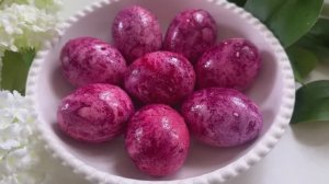 Как КРАСИВО Покрасить Яйца❗️ без КРАСИТЕЛЕЙ на Пасху 2025!