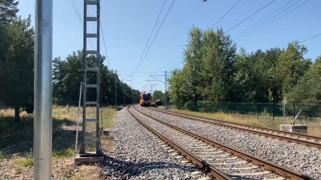 Stadler Flirt 1408 EMU Between Järve And Rahumäe Stops смотреть онлайн