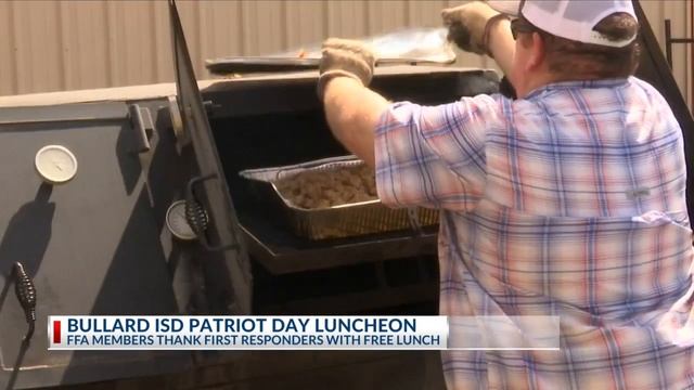 Bullard FFA hosts patriot day luncheon, honoring service members смотреть онлайн