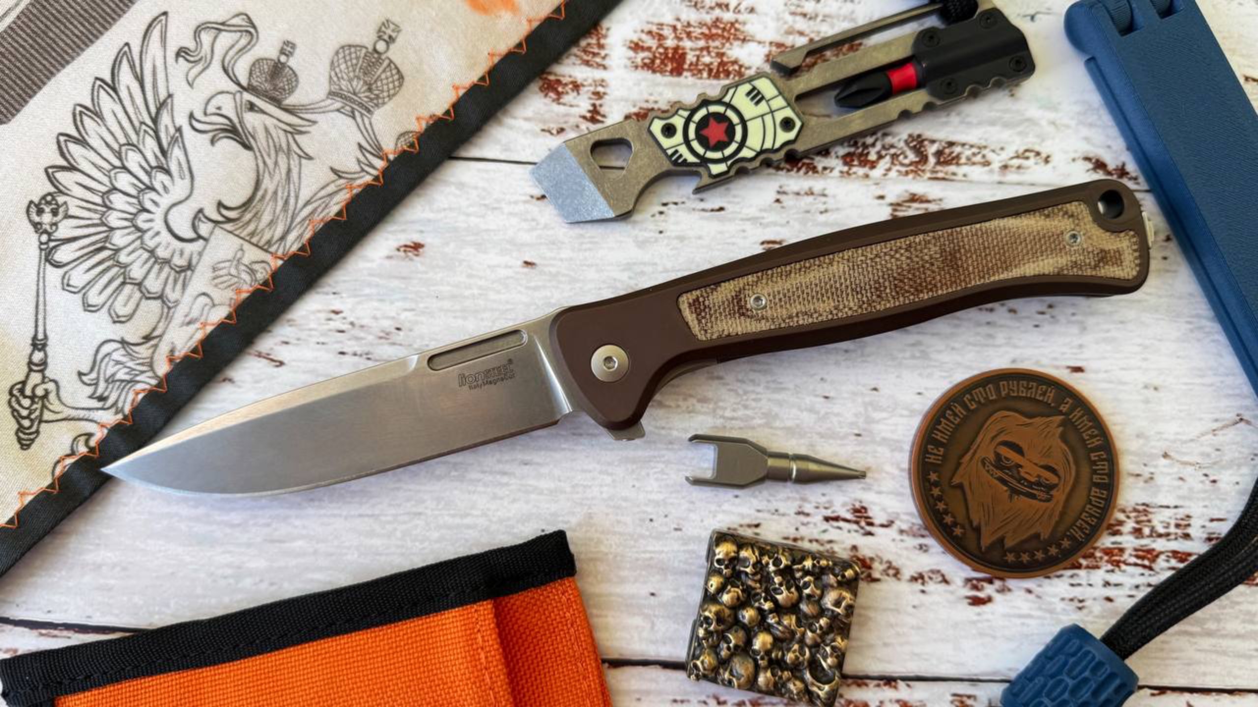 НОЖ ГОДА?! Lion Steel Skinny складной нож смотреть онлайн