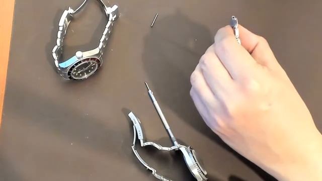 Easy way to resize double headed screws on rivet bracelets like the San Martin Vintage Diver SN004 смотреть онлайн