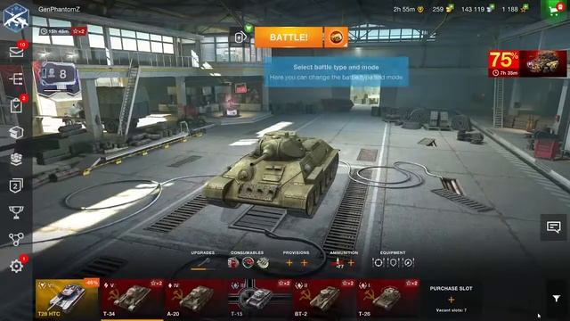 WoT blitz : a20 gameplay + t34 gameplay :) смотреть онлайн