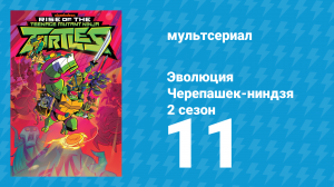 Эволюция Черепашек-ниндзя 2 сезон 11 серия «Кулаки пушистости / Не наряд красит» (мультсериал, 2019)