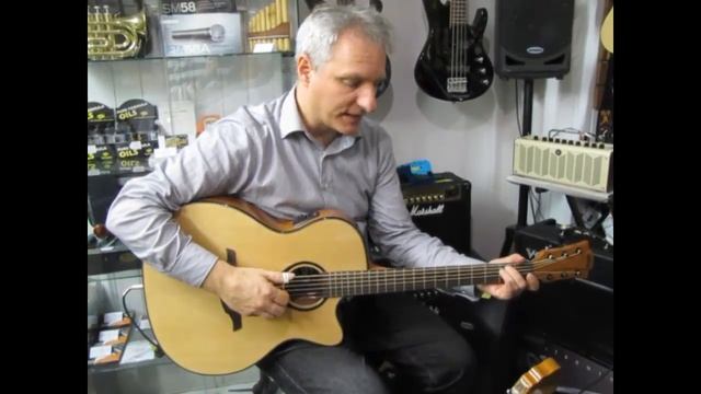 Guitar Review : Lag Tramontane T66ACE смотреть онлайн