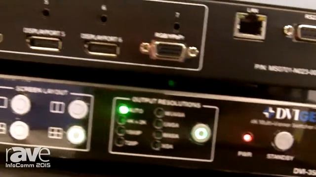 InfoComm 2015: DVIGear Displays DVI-3580a, 4K Multiviewer Switcher And Scaler