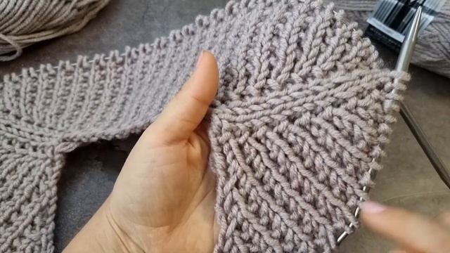 Жилет спицами без швов - вязание сверху вниз смотреть онлайн