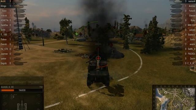 World Of Tanks G_O_W (Shadows) Vs. RED-U Epic battle смотреть онлайн