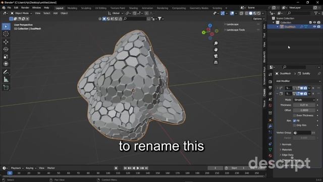 DISPLACE MODIFIER: Create Mind-Blowing Sci-Fi Models in Blender- here's how? смотреть онлайн