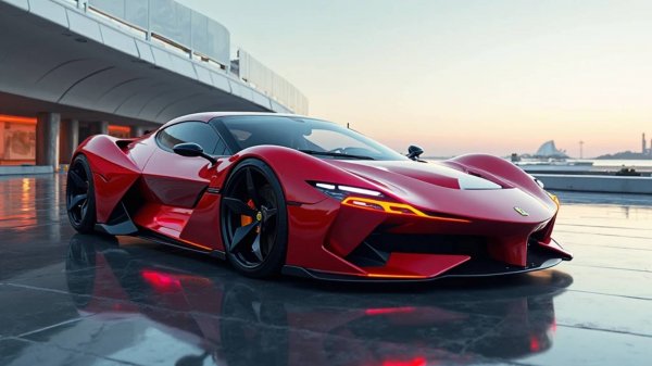 Ferrari 12 Cilindri 2025 — Звук, Интерьер и Экстерьер"