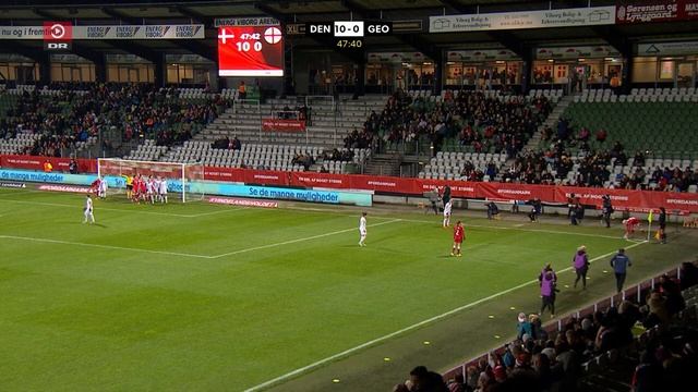Denmark vs Georgia - UEFA Women's Euro 2022 - Qualifiers - 12/11/2019 смотреть онлайн