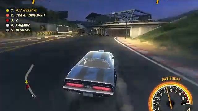 FlatOut 2 Motor Raceway 3 2x nitro смотреть онлайн