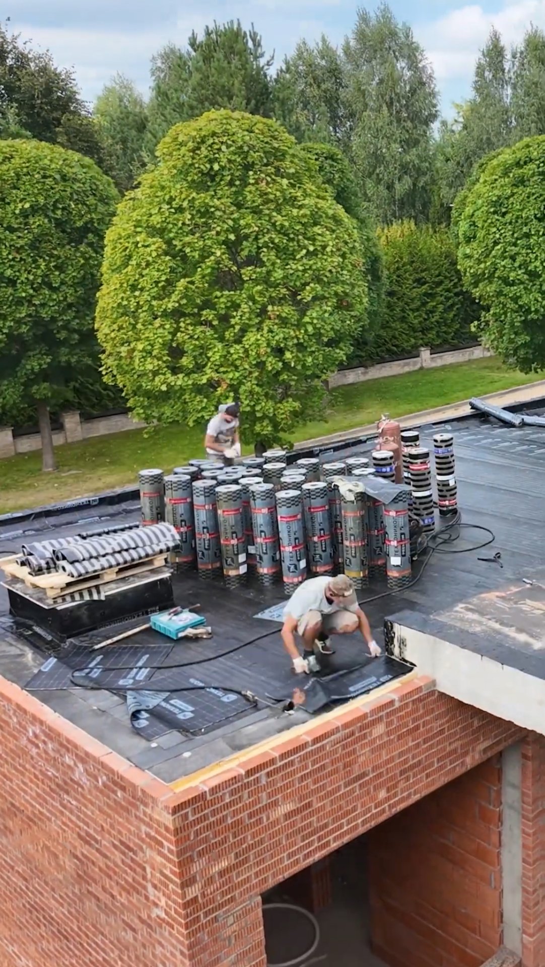 Как мы монтируем плоские кровли смотреть онлайн