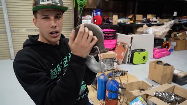 FAKE TURBO WHISTLE ON A REAL FORMULA DRIFT CAR! смотреть онлайн
