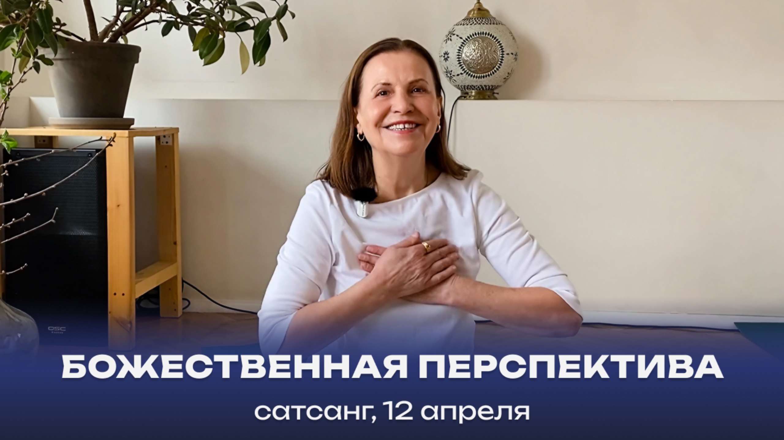 Божественная перспектива. Сатсанг, 12 апреля 2025 смотреть онлайн