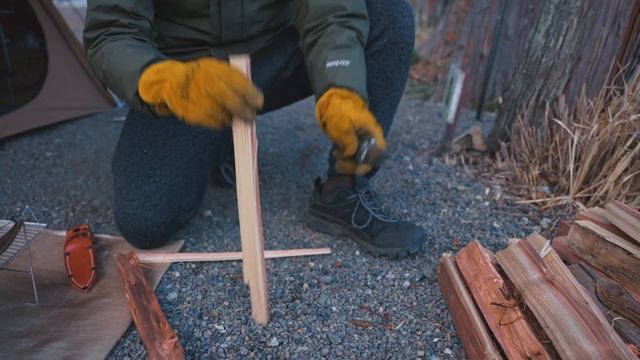 【ソロキャンプ】完ソロ河畔キャンプと冬の低山ハイキング смотреть онлайн