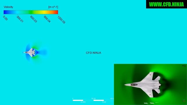 🥇 ANSYS CFX - Sukhoi / Supersonic Flow смотреть онлайн