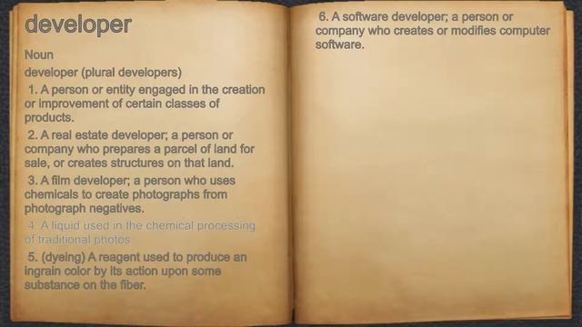 What does developer mean? смотреть онлайн