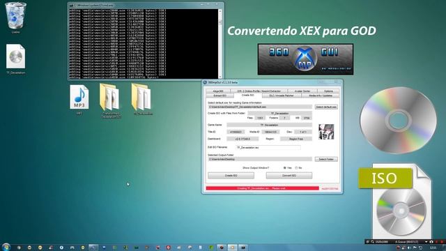 Como Converter xex para iso (GOD) смотреть онлайн