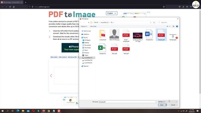 How To Convert PDF To JPG For FREE 2021 смотреть онлайн