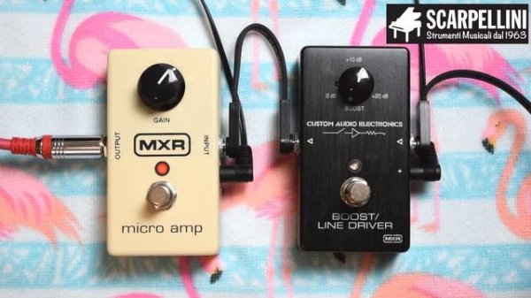 "MXR Micro Amp M133" vs "MXR CAE MC401 Boost / Line Driver"