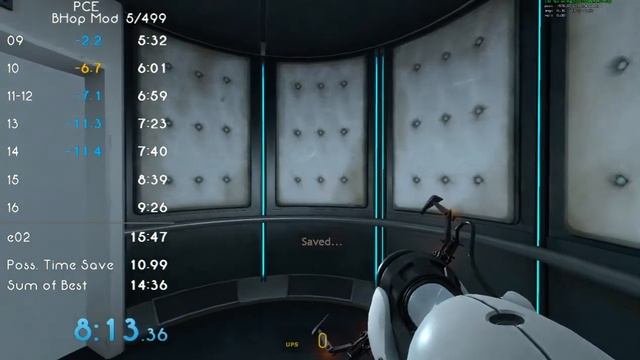 Portal Bhop Mod Glitchless Former WR in 15:20 смотреть онлайн