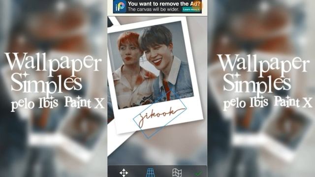 Tutorial; Wallpaper Simples pelo Ibis Paint X #4 🎡 смотреть онлайн