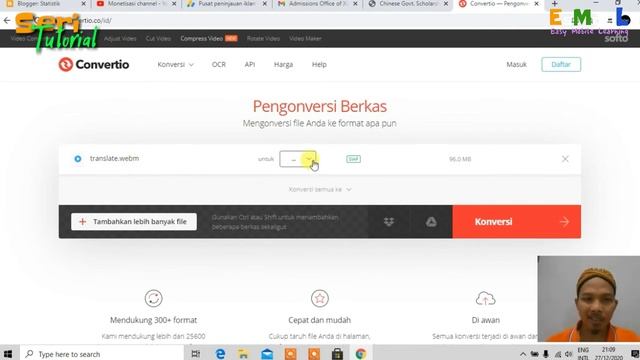 Convert File Dengan Convertio (Tutorial Convert Barbagai File Secara Online Dengan Convertio)