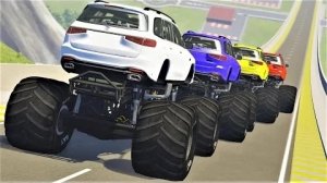 Эпические прыжки и аварии на высокой скорости #48