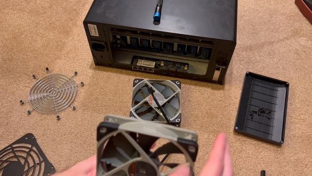 Synology Fan Replacement and Stock Fan Testing (DS1819+) (video time stamps) смотреть онлайн