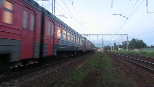 ЭР2Т-7167 станция Петелино смотреть онлайн