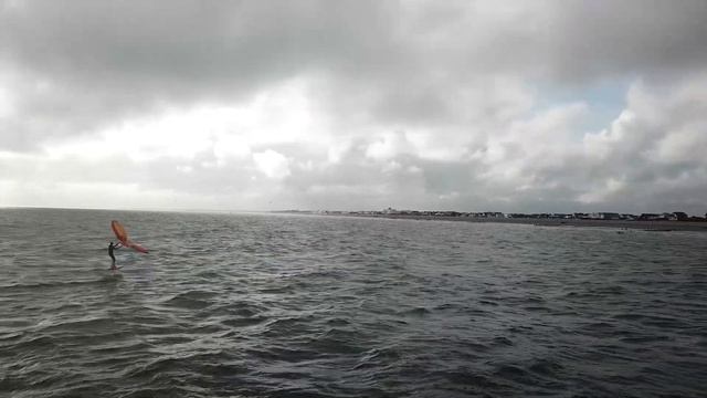 James from Bracklesham Board Riders wing foiling in Bracklesham смотреть онлайн