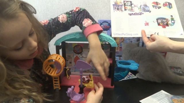 Обзор PetShop Парк аттракционов.  Littlest PetShop Fun Park, Jebbie Cho #3848