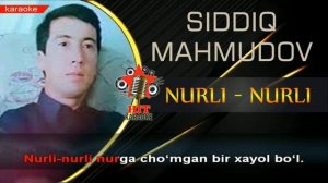 Siddiq Mahmudov - Nurli Nurli karaoke (minus)