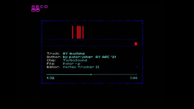 Demo hardware TurboSound (ZX Spectrum) tecnocat on Murmulator смотреть онлайн