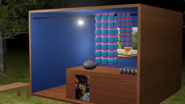 Tea Shop 3d Model | Blender | CGS CREATORS смотреть онлайн