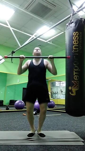 Прыжки с бодибаром. Кардиотренировка. Фитнес. Кардио. Аэробная нагрузка. Повышение выносливости. смотреть онлайн