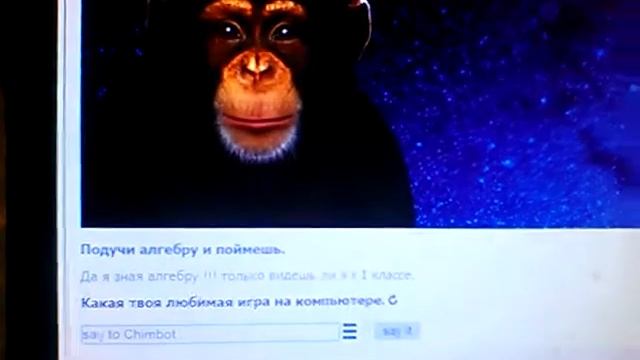 Чат бот обезяна смотреть онлайн