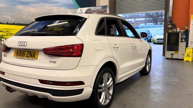 AUDI Q3 1.4 TFSI S LINE 5 DOOR WHITE SATNAV BLUETOOTH смотреть онлайн
