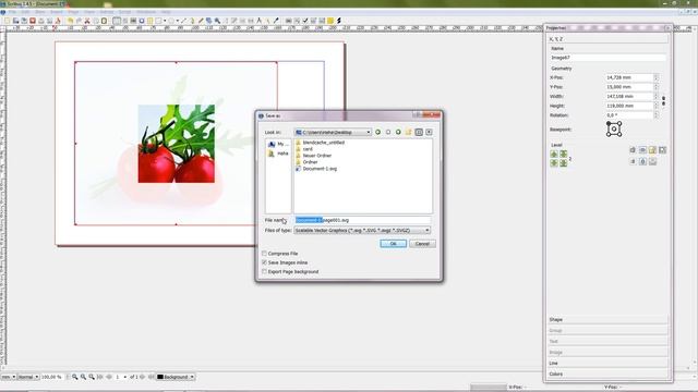 Scribus 1.4.5 - transparency and PDF/X-3 смотреть онлайн