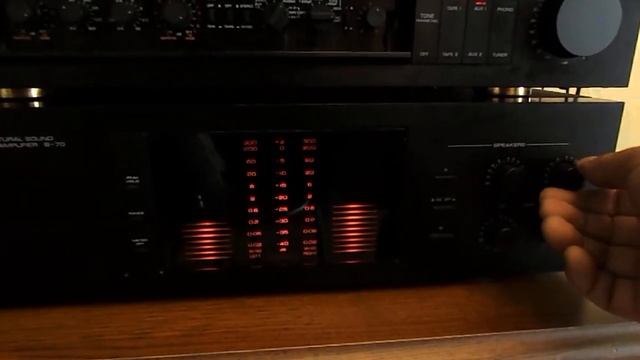 YAMAHA B-70 Усилитель мощности пр-во Японии 100V №2 смотреть онлайн