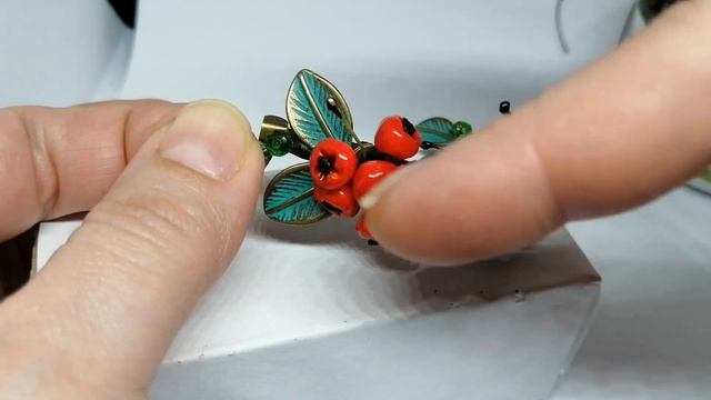 #Брошь_Черника_Рябина смотреть онлайн