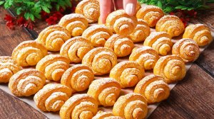 Легкий рецепт творожного печенья! Печенье из творога - вкусное и нежное! К чаю