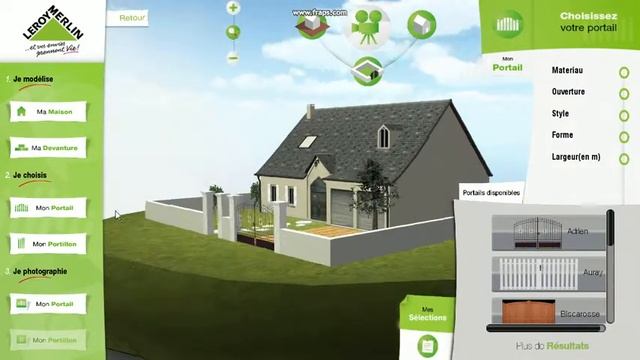 Leroy Merlin - Portail 3D Online смотреть онлайн