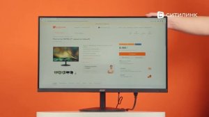 Обзор Монитора Acer SB272Ebi 27» | Ситилинк