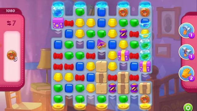 Homescapes Level 1080 - [13 Moves] [2022] [HD] Solution Of Level 1080 Homescapes[No Boosters]