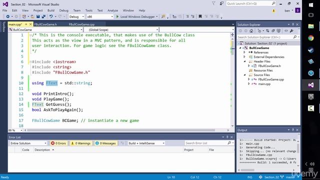 [Udemy UE4 C++] 032 Using using for Type Aliases смотреть онлайн