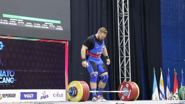 214kg Clean and Jerk смотреть онлайн