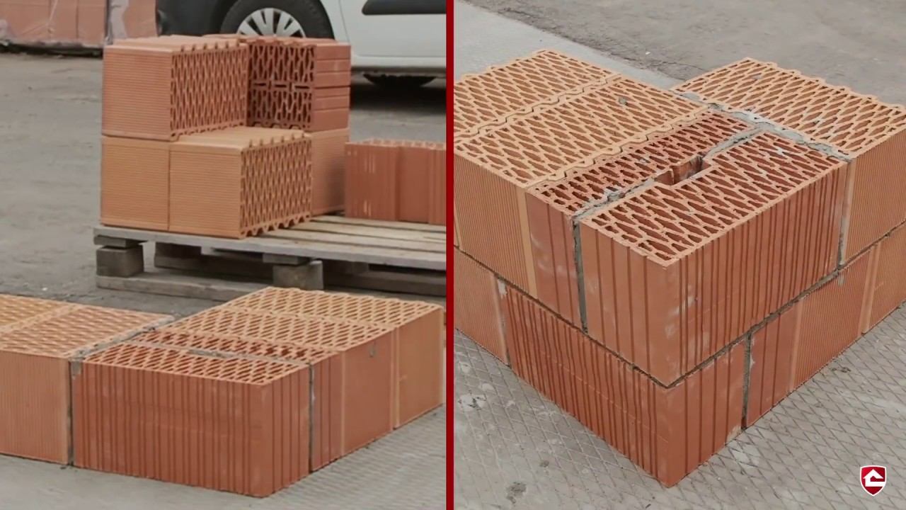 Мастер-класс по кладке углов из керамических блоков Porotherm смотреть онлайн